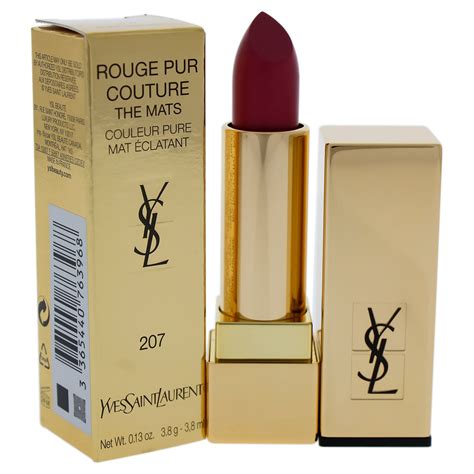 Yves Saint Laurent Rouge Pur Couture The Mats, No. 207 Rose 